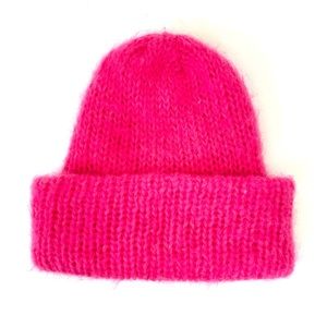 Vintage Hansen Hot Pink Barbie Knitted Beanie